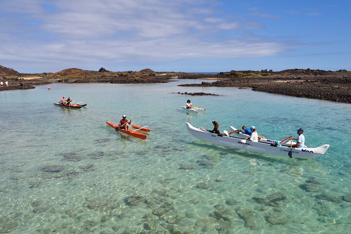 Tour hawaiano en canoa, kayak y surfski