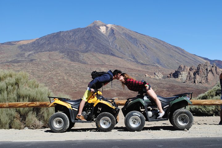 Recorrido en quad por el Volcán Teide de día en el Parque Nacional del Teide