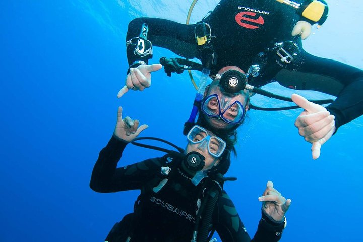 Curso básico de buceo para principiantes con 1 inmersión en el océano