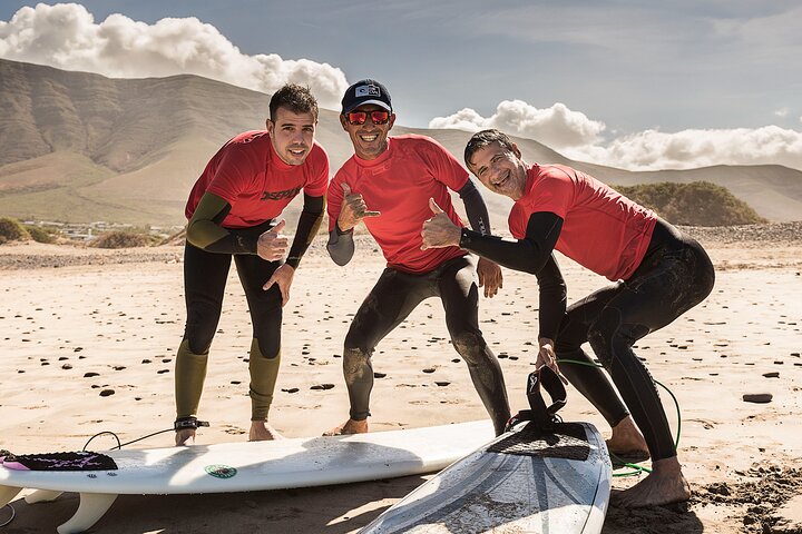 Lanzarote : Famara Clase Particular de Surf con un verdadero Pro