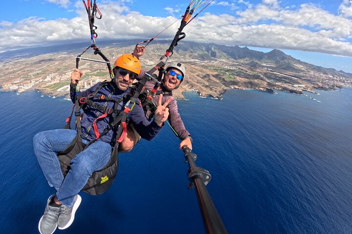 Parapente biplaza en Tenerife