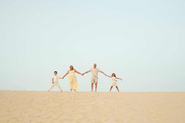 Sesión de fotos privadas de Las Dunas al atardecer